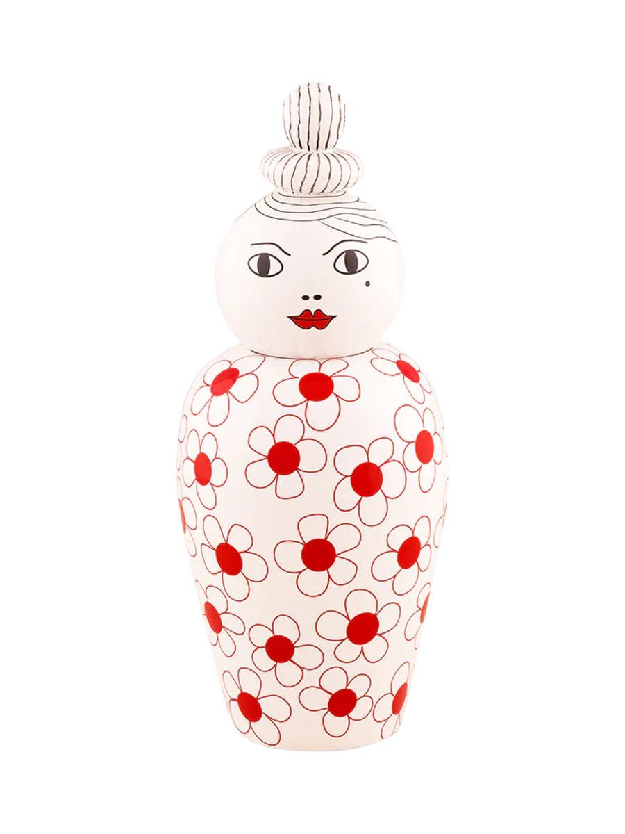 
Vase à couvercle Canopie Design « Pepa » en porcelaine