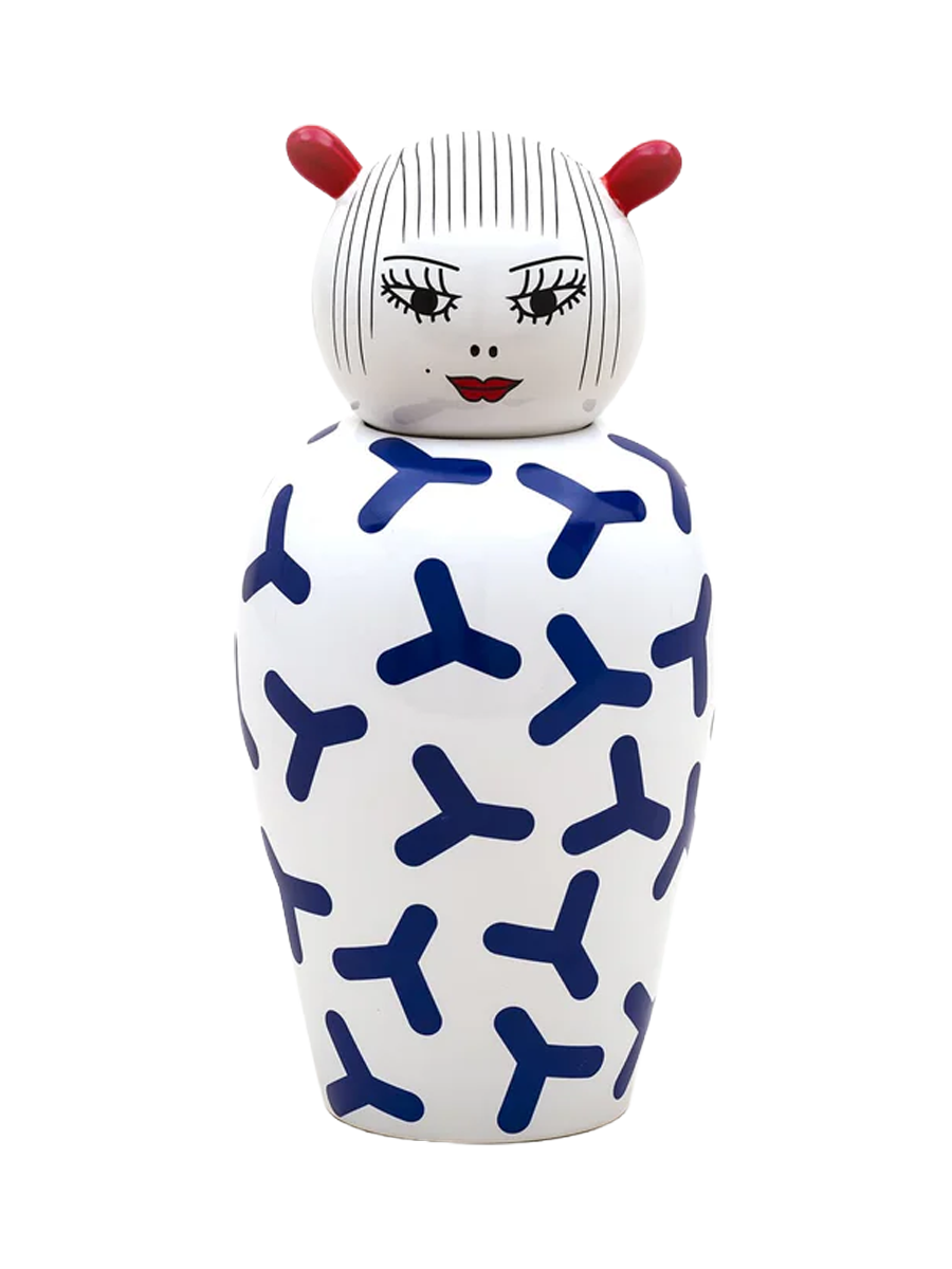 
Vase couverte « Zoe » en porcelaine Canopie Design