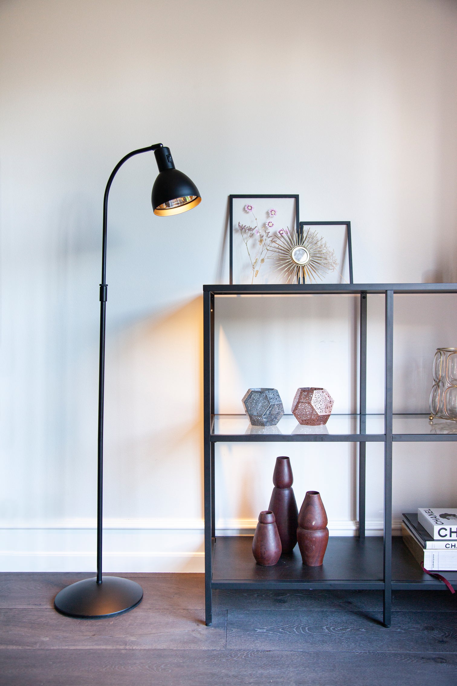 
Lampadaire "Angora" - Noir