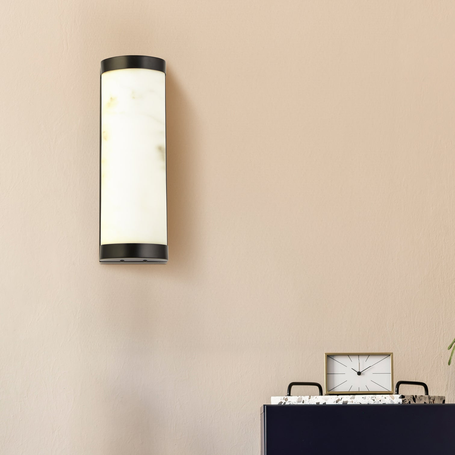 
Applique murale/lampe de salle de bain design à LED dimmable « Nile » - 36 x 12 cm