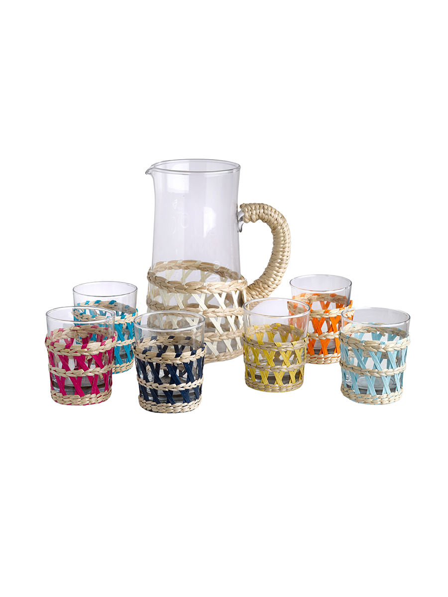
"Reed" Tumbler Glass Set (6 Pieces)