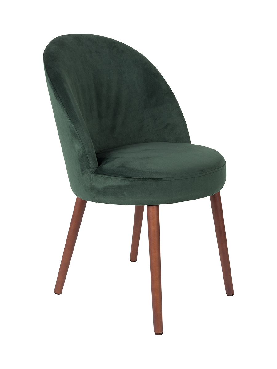 
Designer chair "Barbara" - Velvet Green