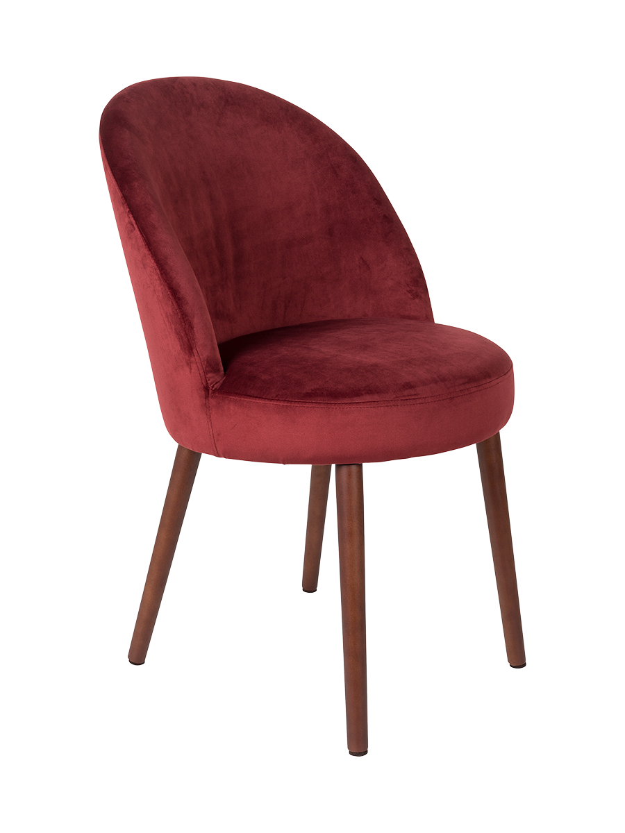 
Designer chair "Barbara" - Velvet Red