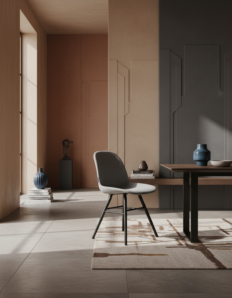 
Design Stuhl „Albert Kuip“ - Soft Grey