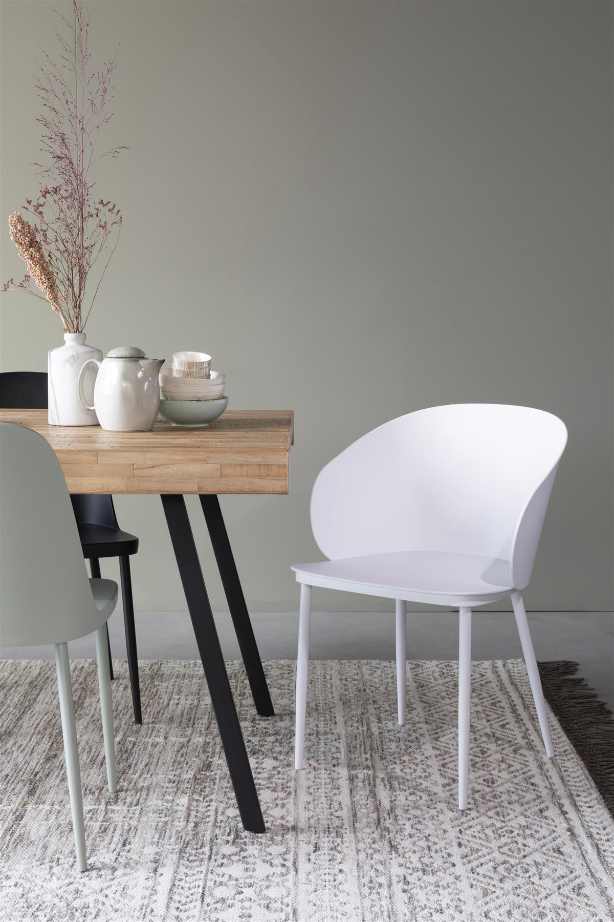 
High-Quality Dining Chair "Gigi" - White