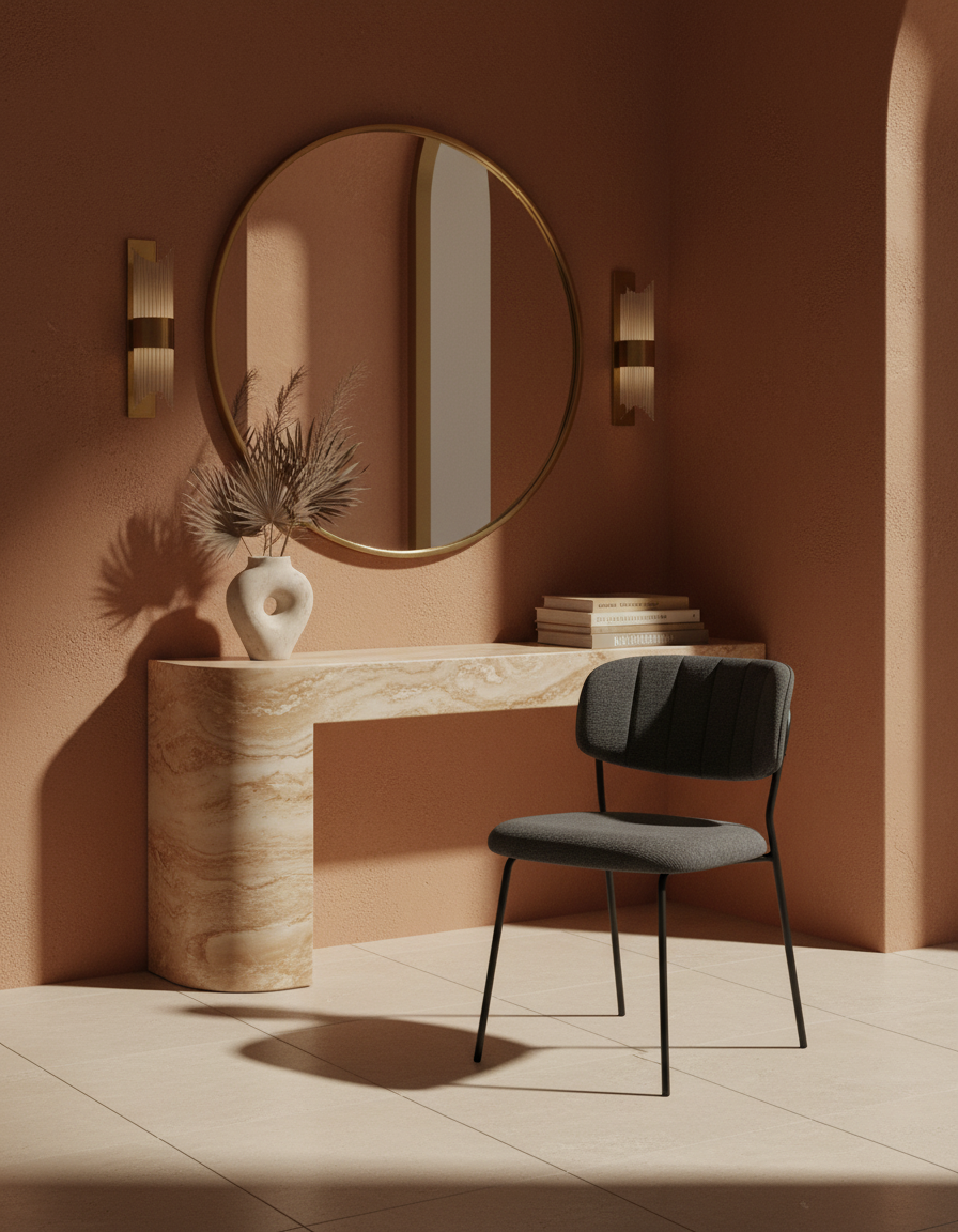 
High-Quality Dining Chair "Jolien" - Black / Dark Gray