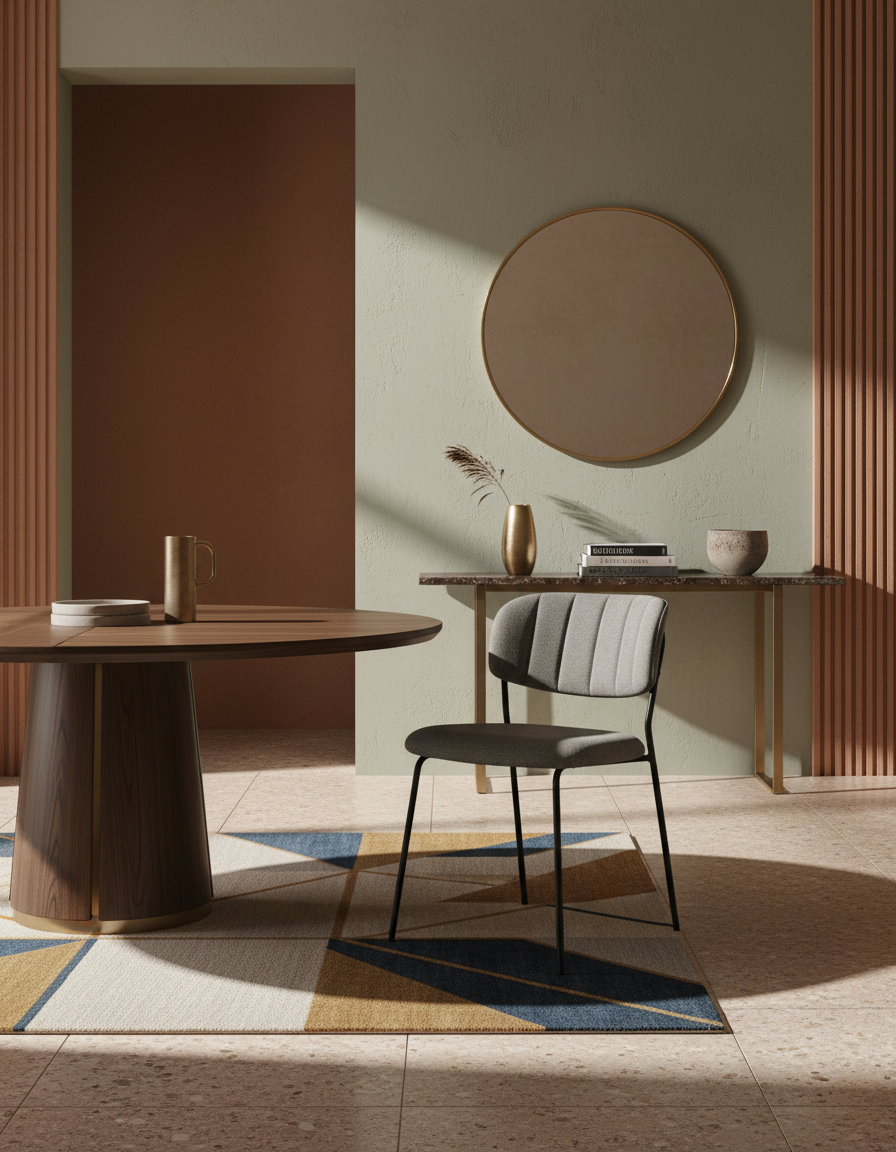 
High-Quality Dining Chair "Jolien" - Black / Gray