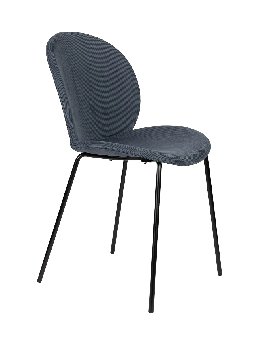 
Sedia da pranzo di alta qualità „Bonnet“ - Grigio-blu