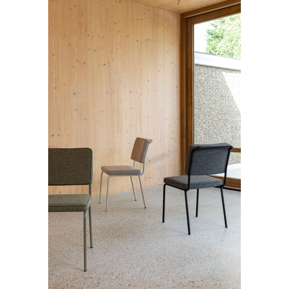 
Sedia di design di alta qualità „Buddy“ - Beige