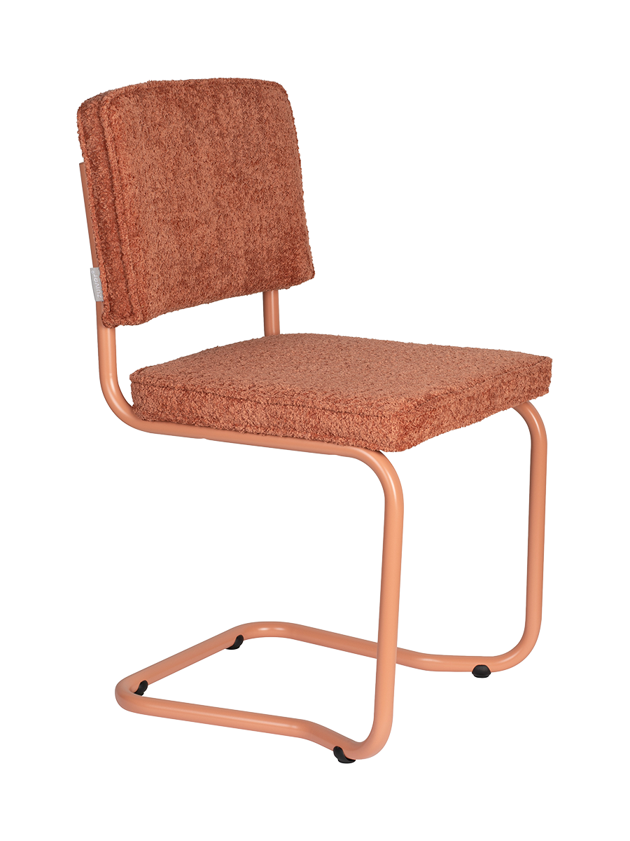 
Chaise design cantilever « Ridge Kink Rib » - Soft Terra
