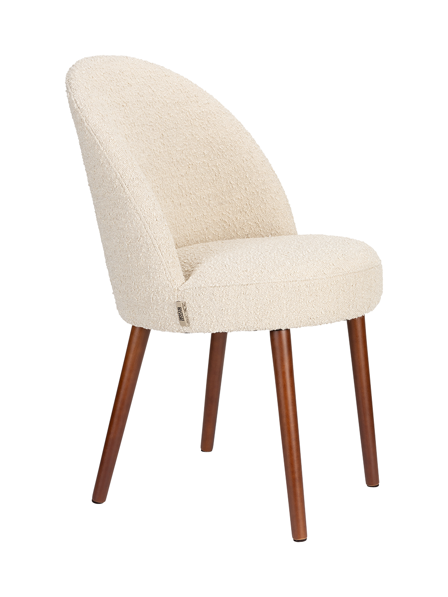 
Designer chair "Barbara" - Bouclé Light Beige
