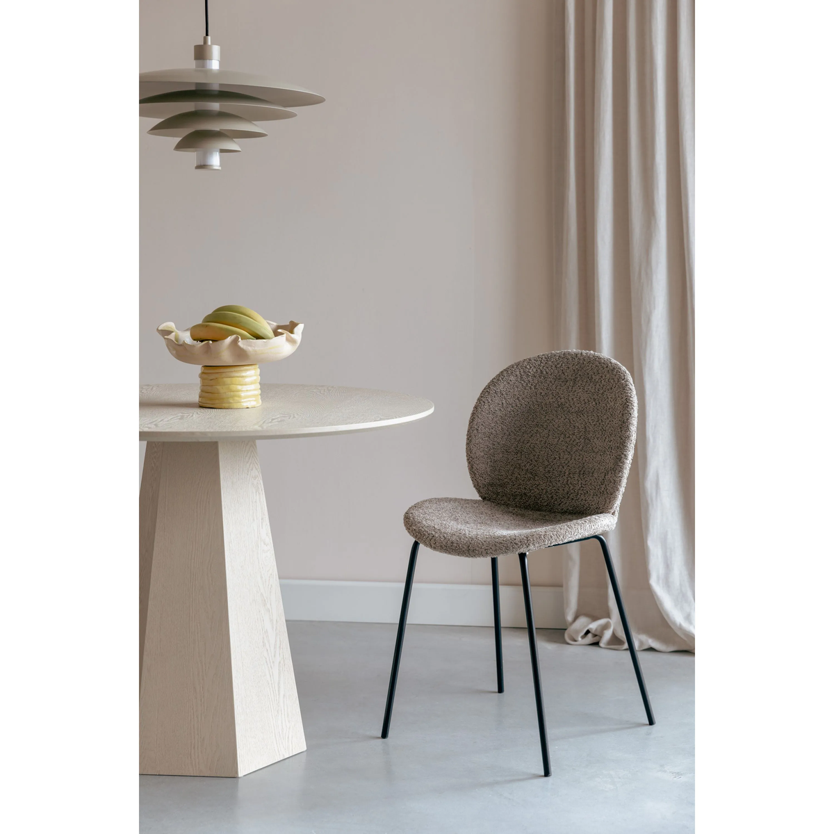
Sedia da pranzo di alta qualità „Bonnet“ - Beige