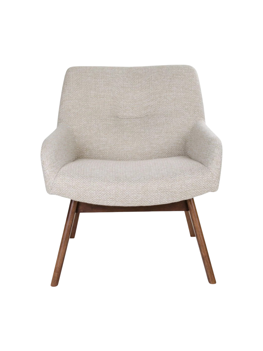 
Fauteuil lounge design « London » - Beige clair