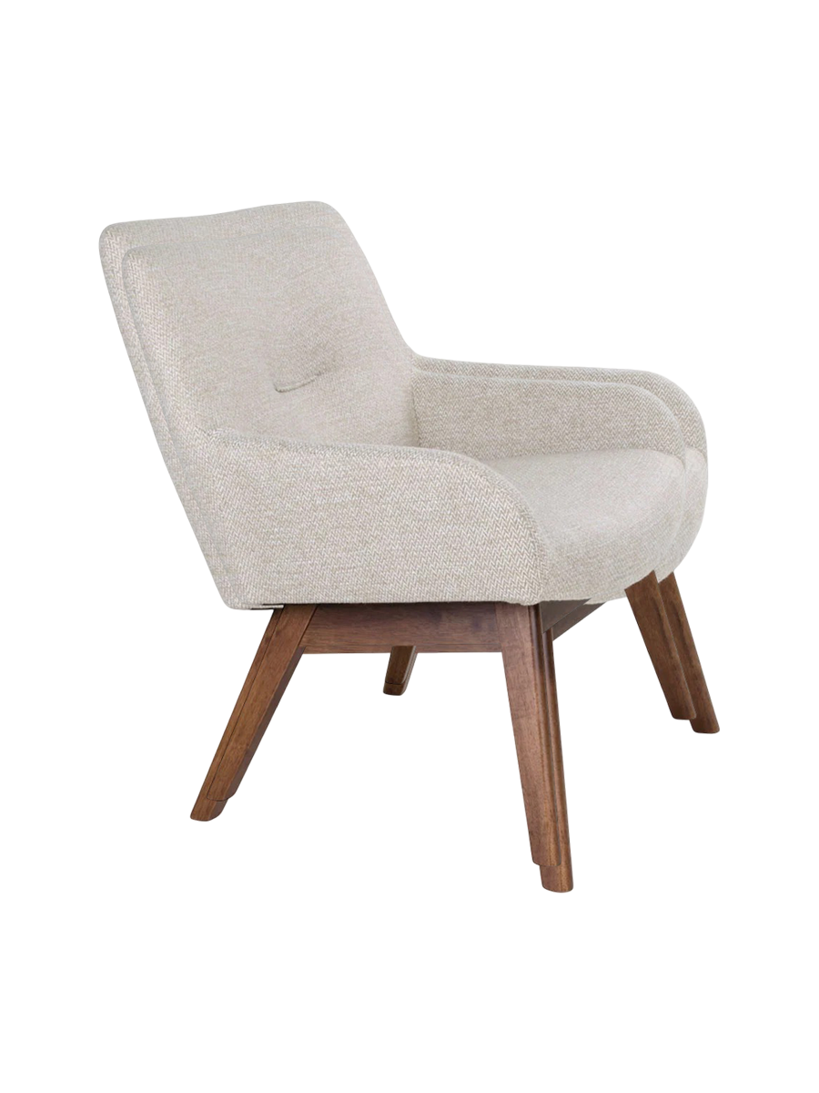 
Fauteuil lounge design « London » - Beige clair