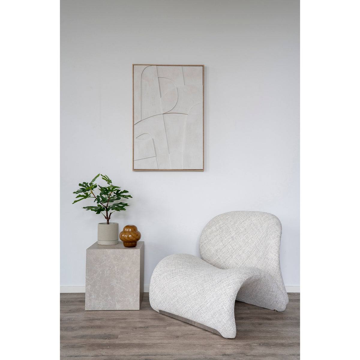 
Poltrona lounge di design «Sofia» - Sabbia