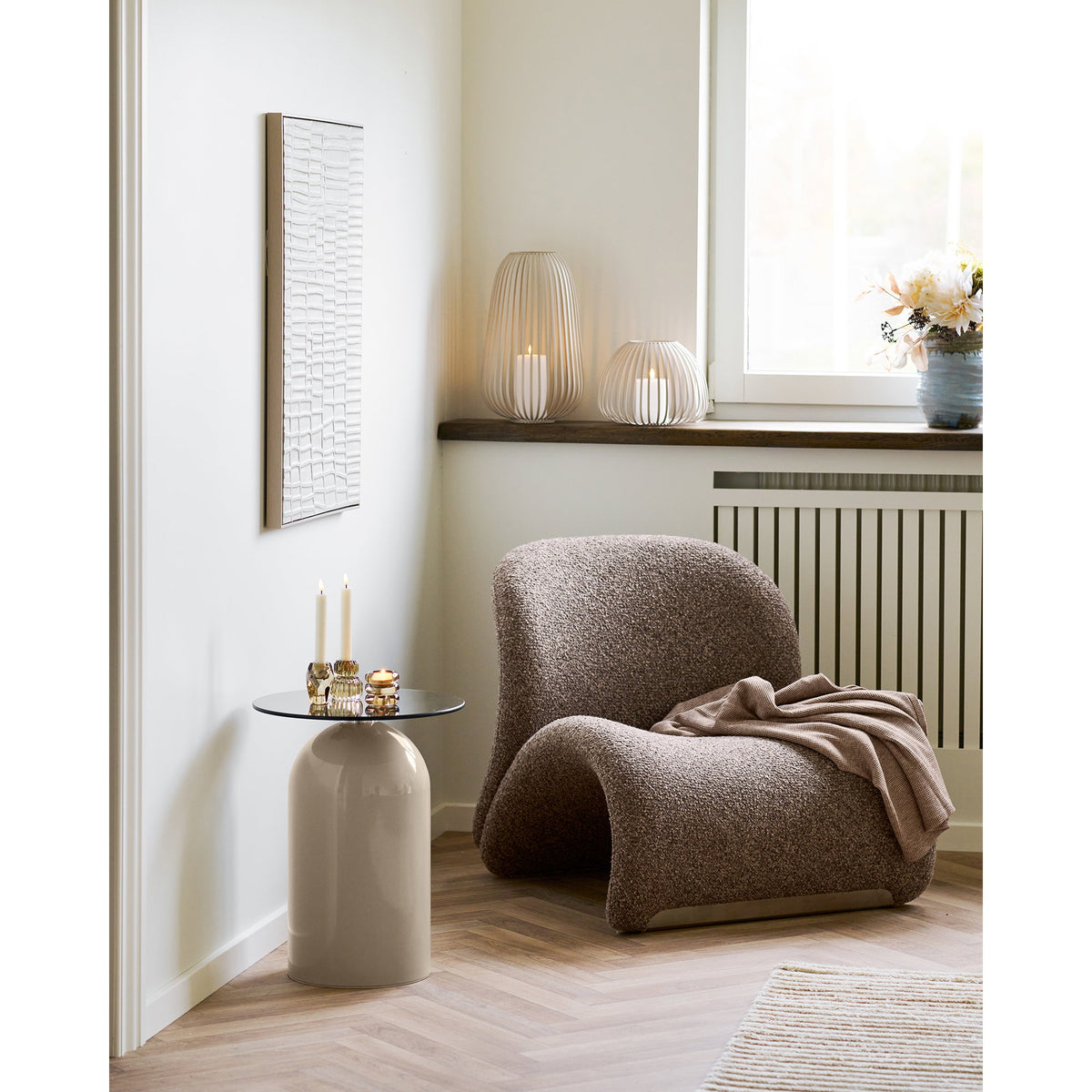 
Poltrona lounge di design «Sofia» - Braun