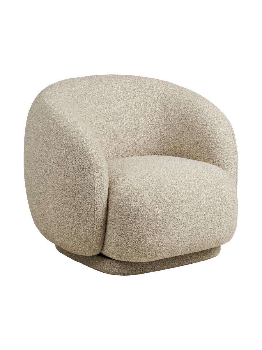 
Poltrona lounge di design «Hawkes» girevole