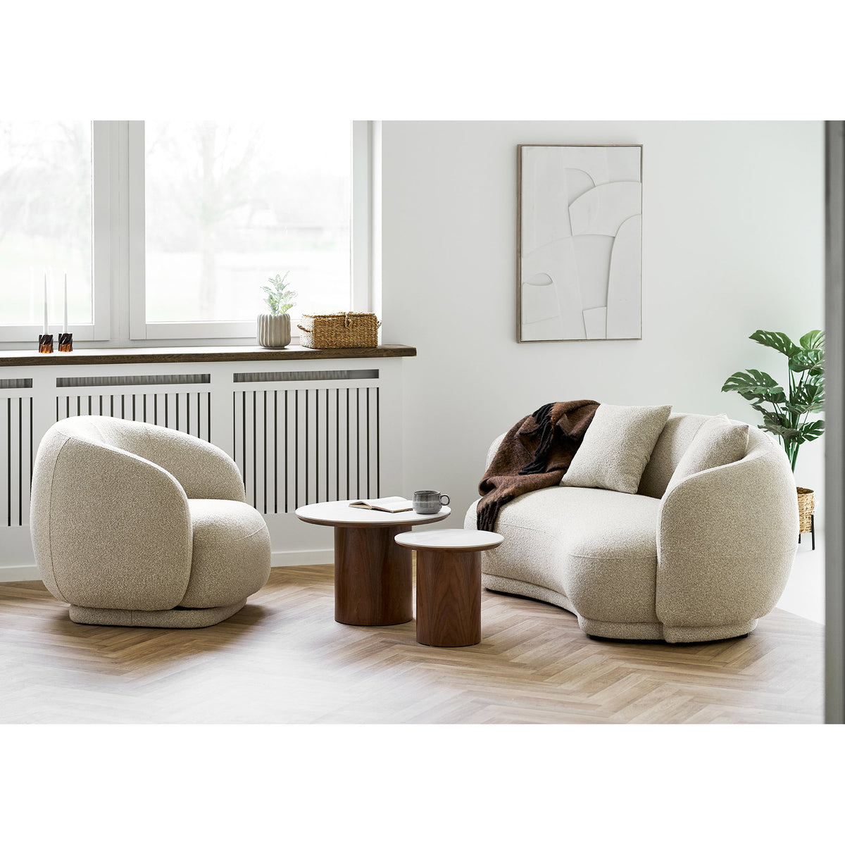 
Poltrona lounge di design «Hawkes» girevole