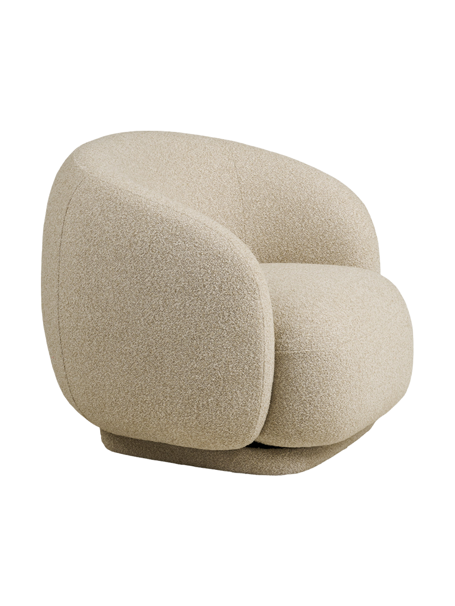 
Poltrona lounge di design «Hawkes» girevole