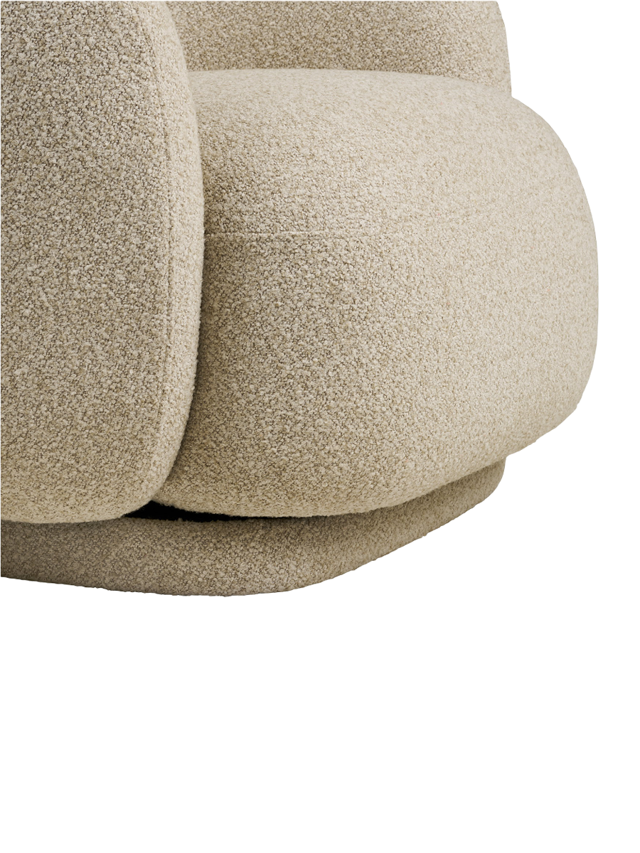
Poltrona lounge di design «Hawkes» girevole