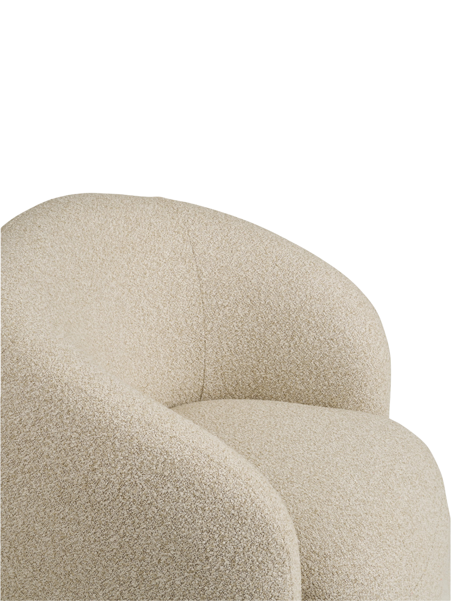 
Poltrona lounge di design «Hawkes» girevole