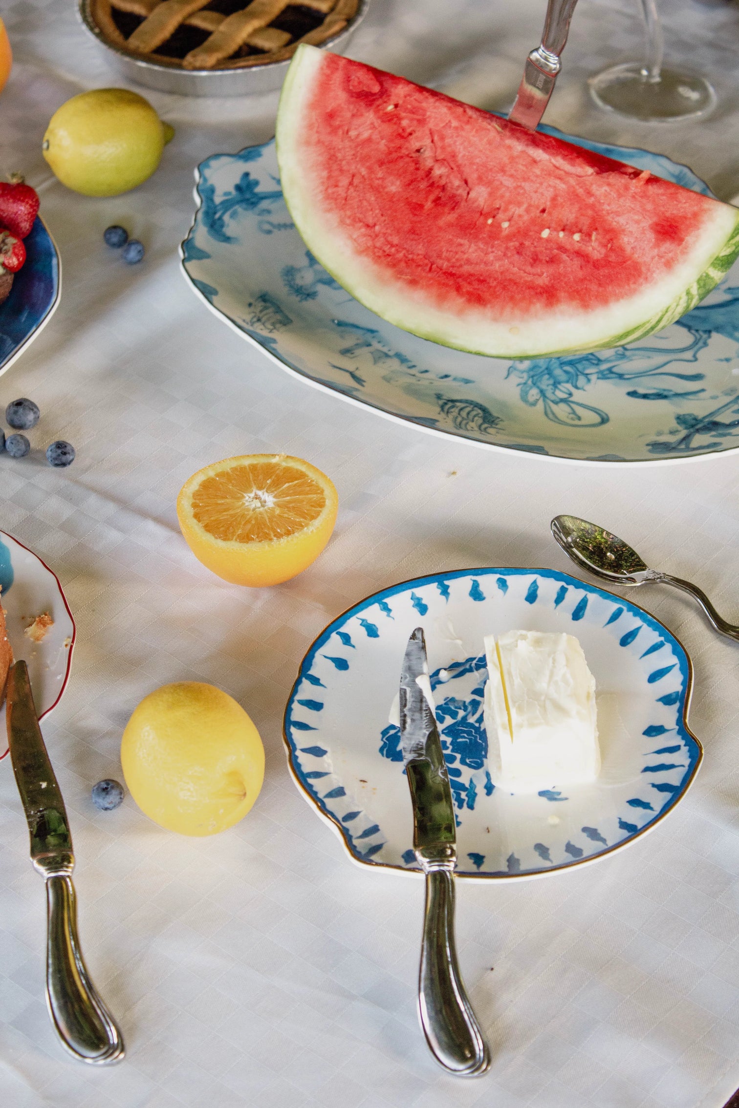 
Assiette design à salade et dessert « Deer » en porcelaine