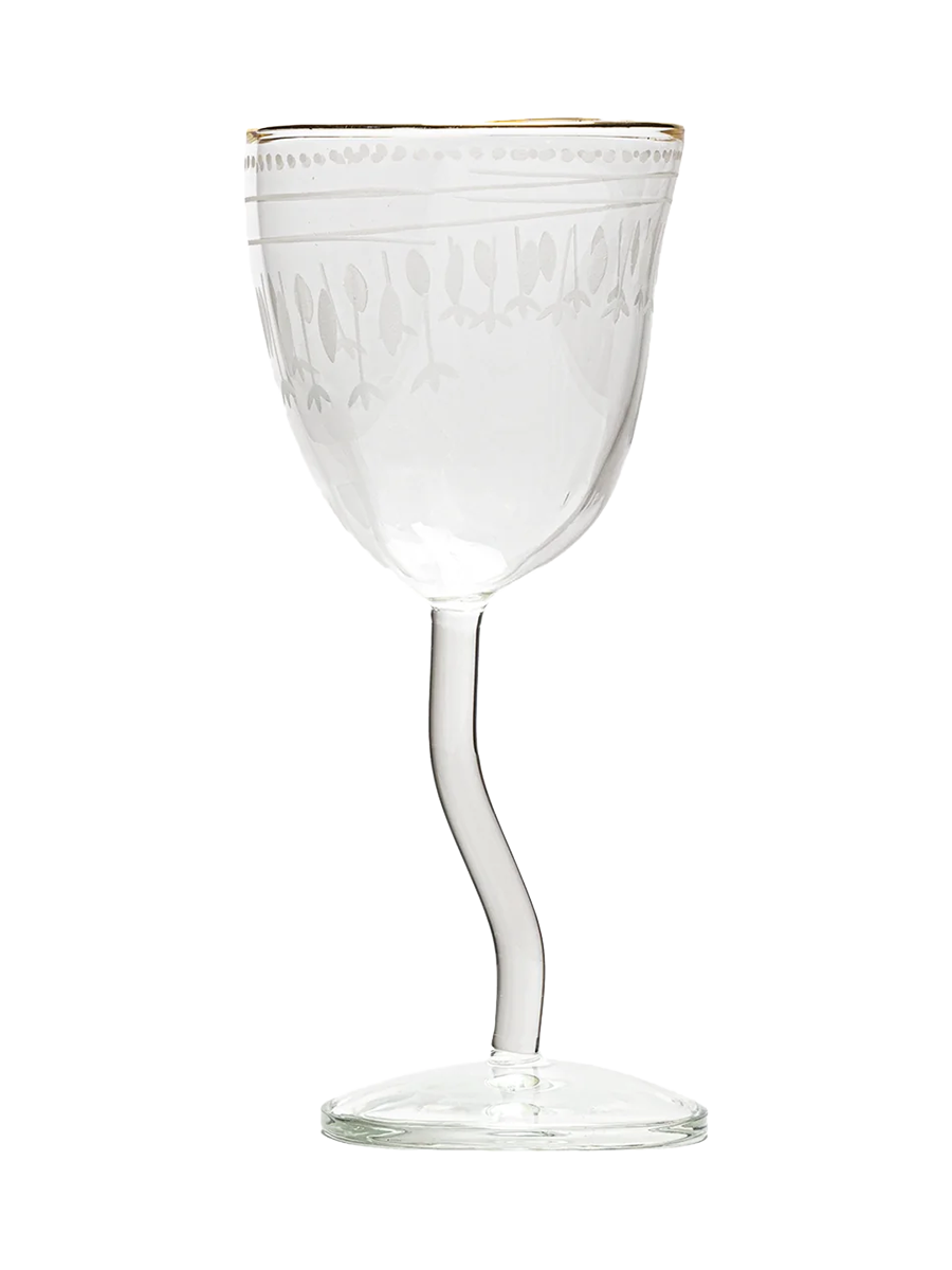
"Classic and Acid Traditional" Wine Glass Design