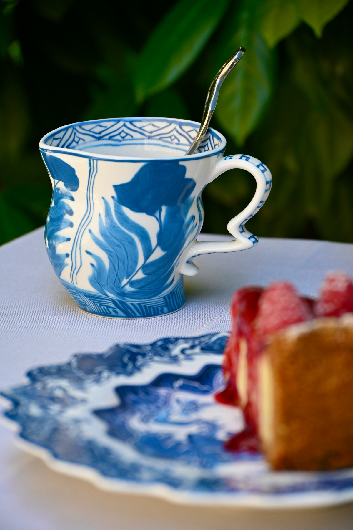 
Mug design « Sake Flower » en porcelaine