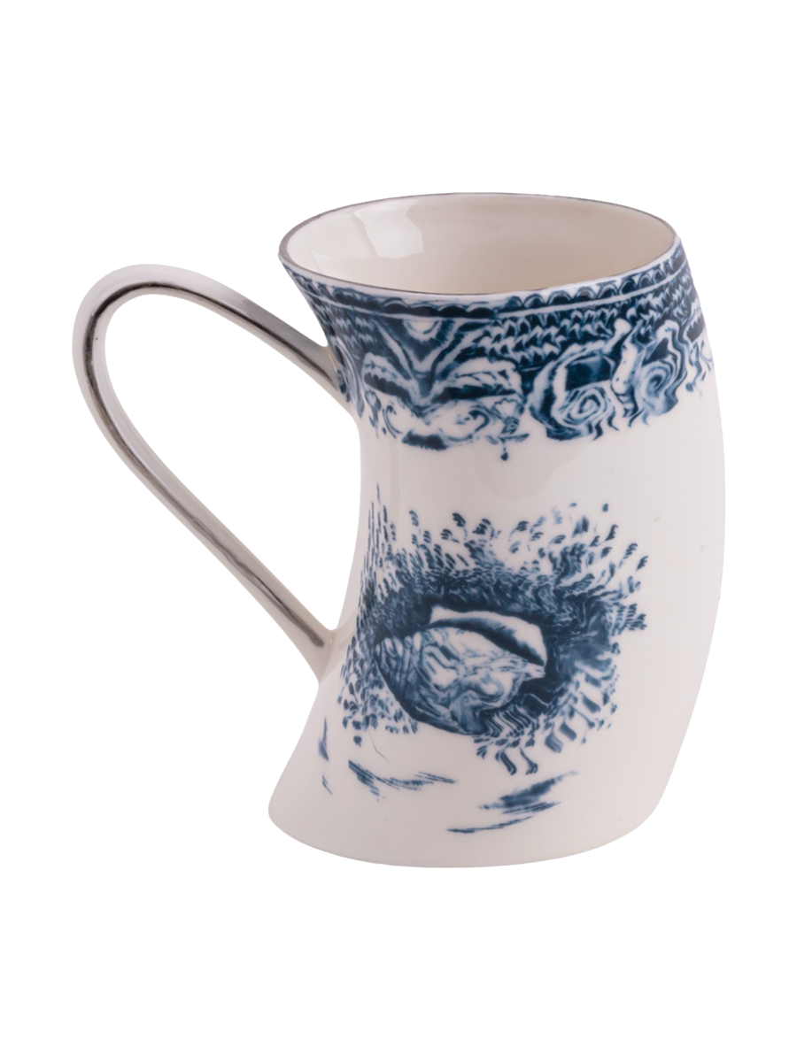 
Tasse design en porcelaine « England Shells »