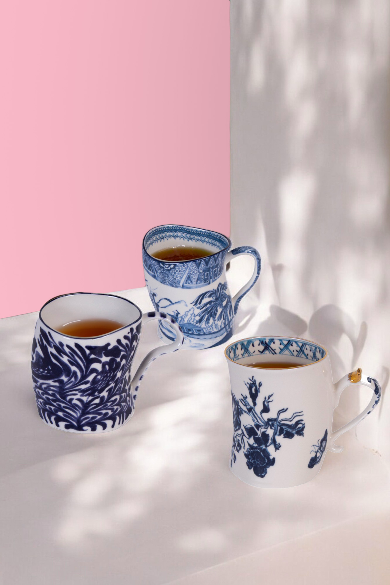 
Tasse design en porcelaine « England Shells »