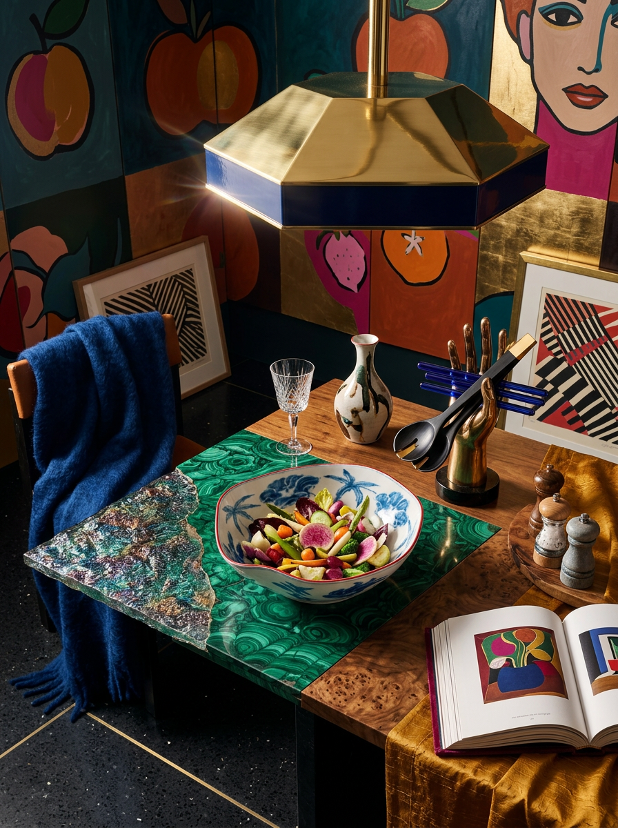 
Bol design « Psycho » en porcelaine