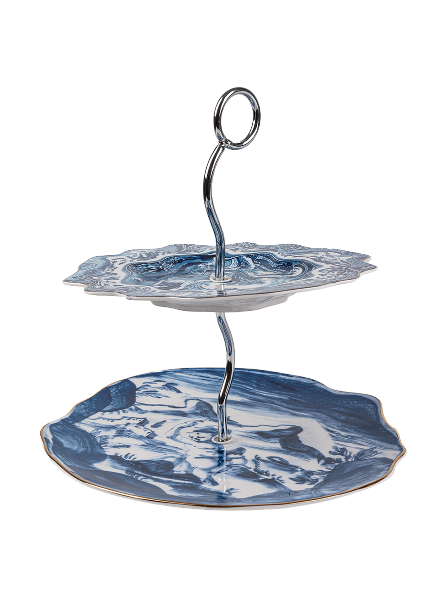 
Étagère de design « Classics on Acid » en porcelaine