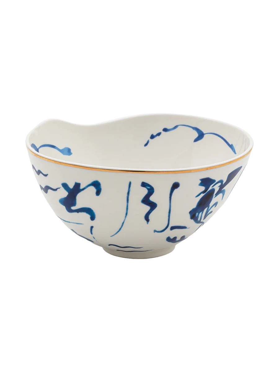
Grande coupe décorative "Koi" en porcelaine