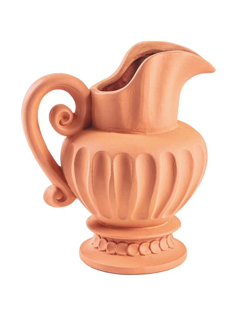 
Pot de fleurs design intérieur et extérieur « Magna Graecia Terracotta Carafe »