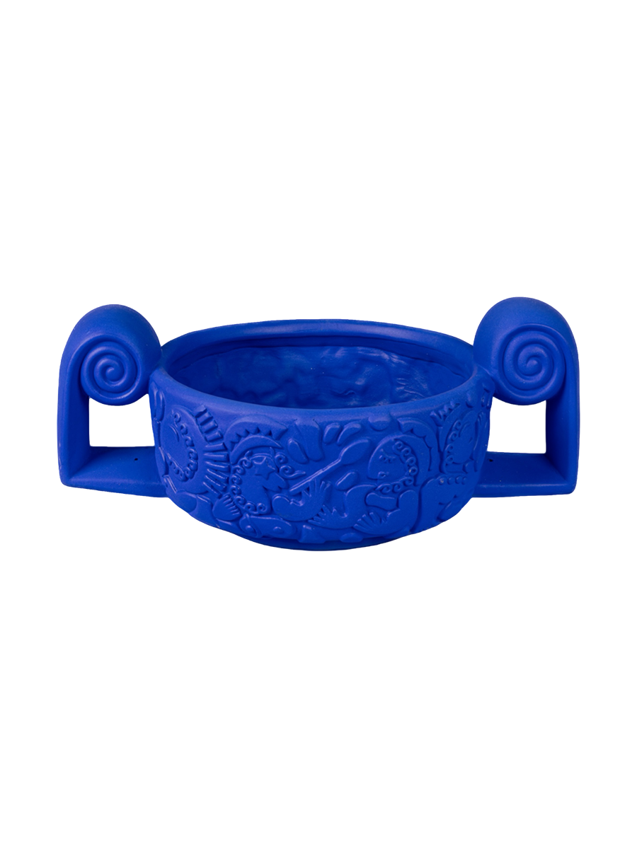 
Pot de fleurs design intérieur et extérieur « Magna Graecia Centerpiece » - Bleu