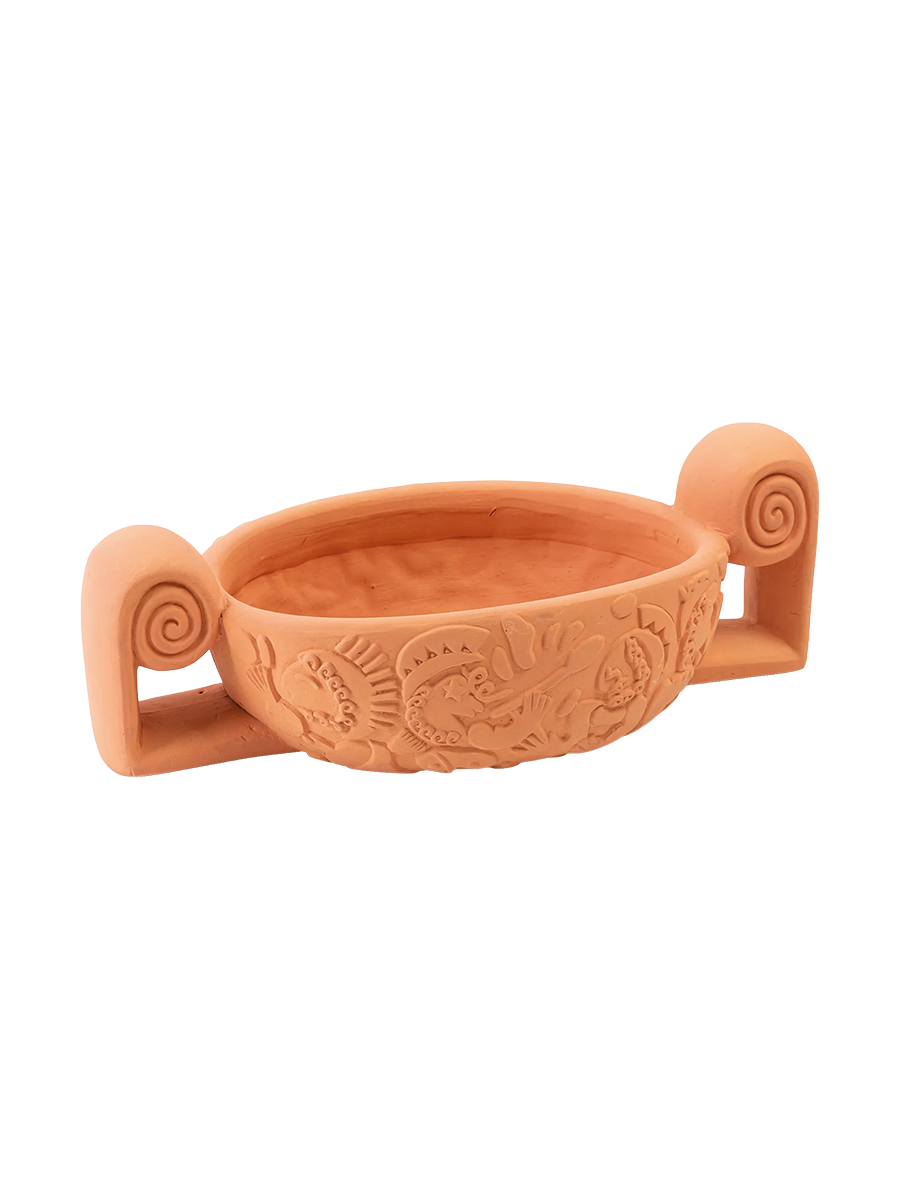 
Pot de fleurs design intérieur et extérieur « Magna Graecia Centerpiece » - Terre cuite
