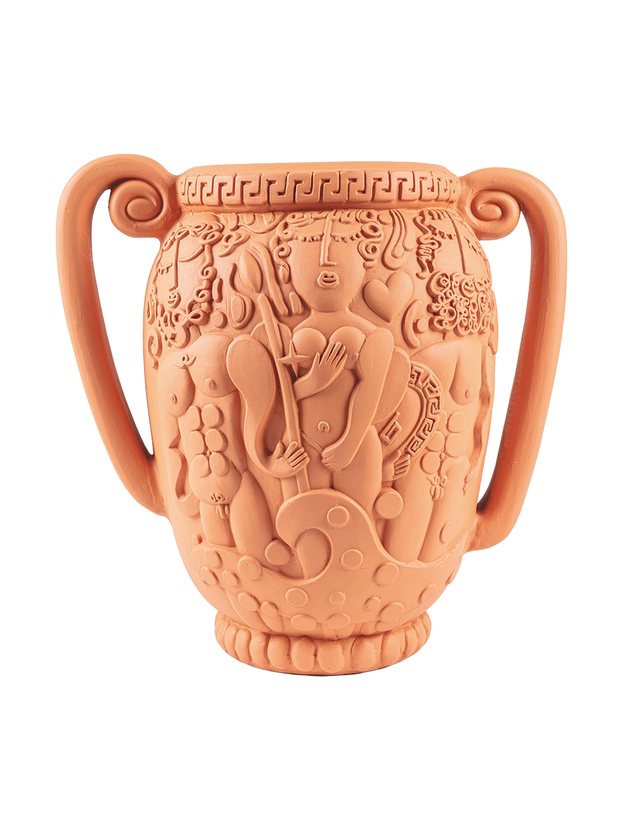 
Pot de fleurs design intérieur et extérieur « Magna Graecia Terracotta Anfora »