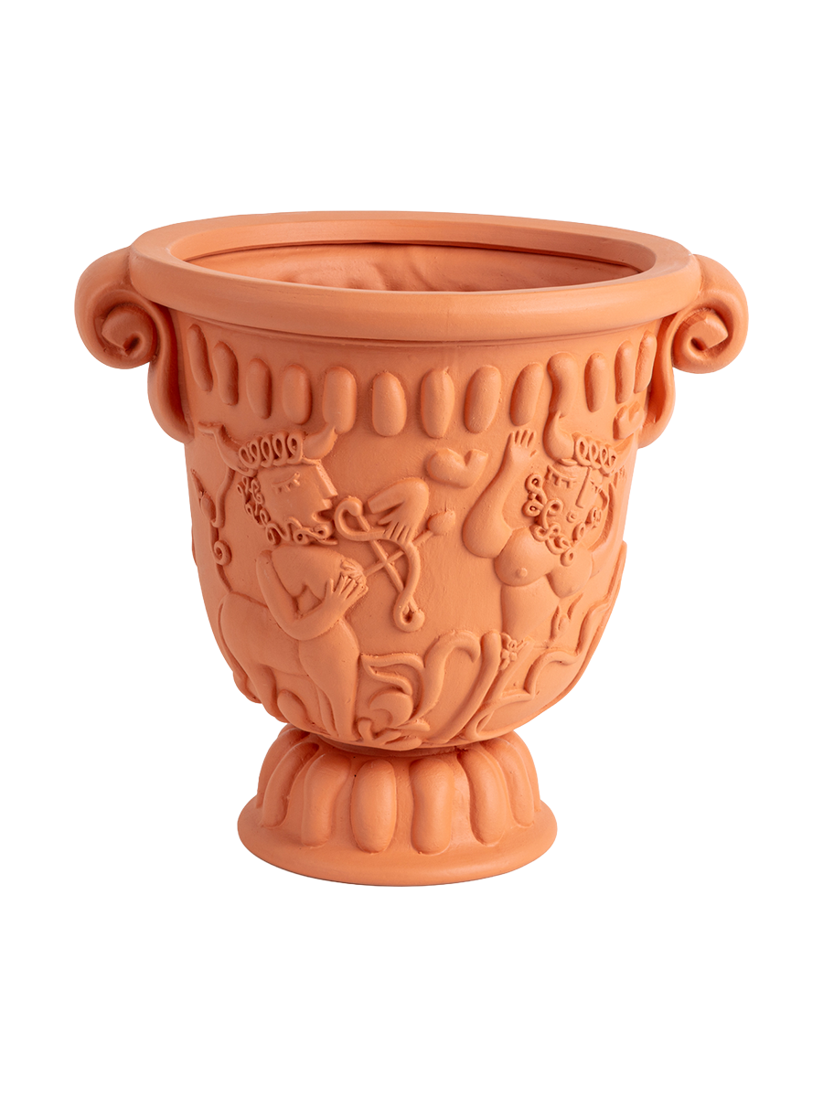 
Pot de fleurs design intérieur et extérieur « Magna Graecia Terracotta Cup »