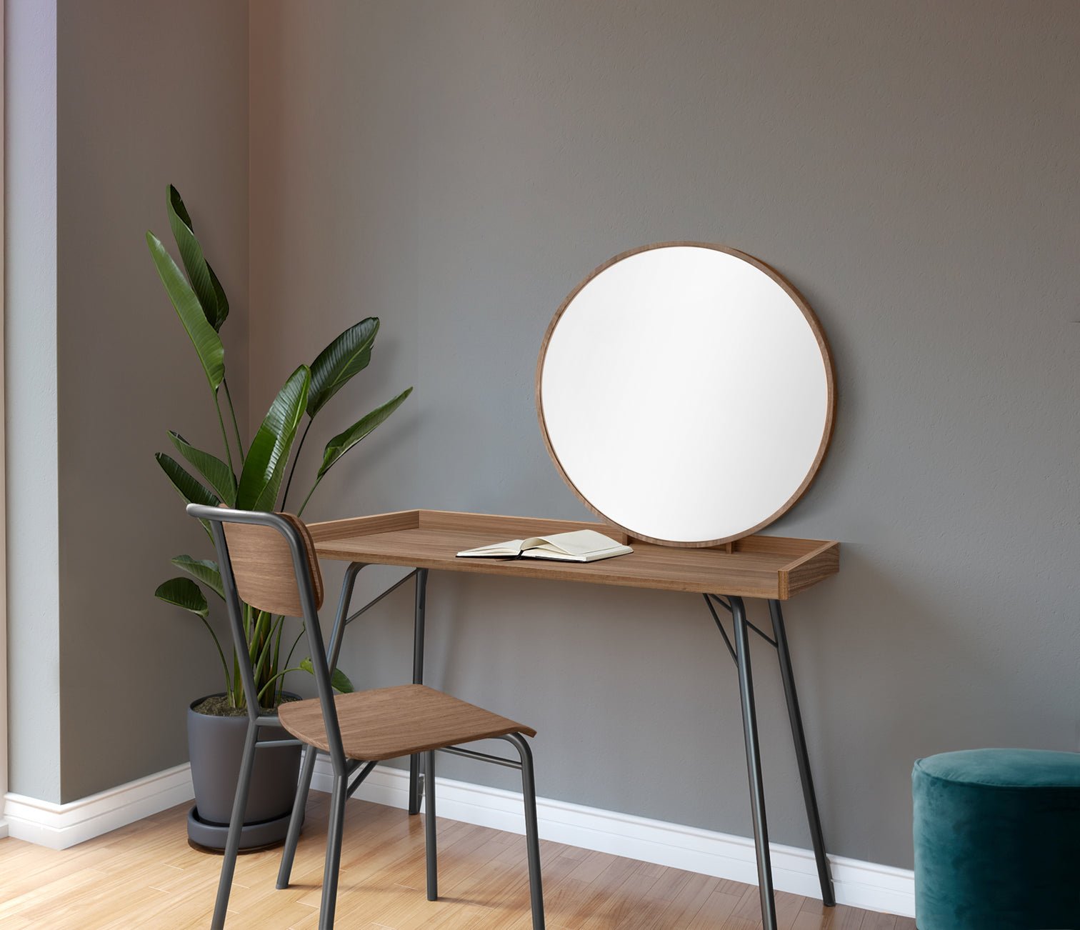 
"Rayburn" Dressing Table - Nut tree