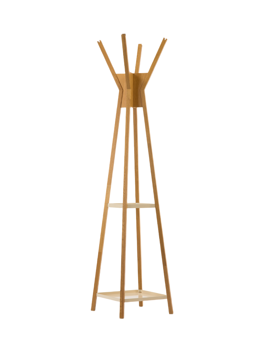 
Porte-manteau de haute qualité « Magelan » en chêne massif