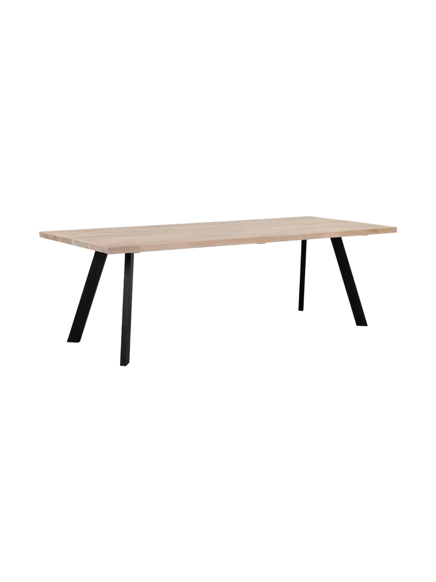 
Table à manger en bois massif « Fred » 240 x 100 cm - Chêne clair