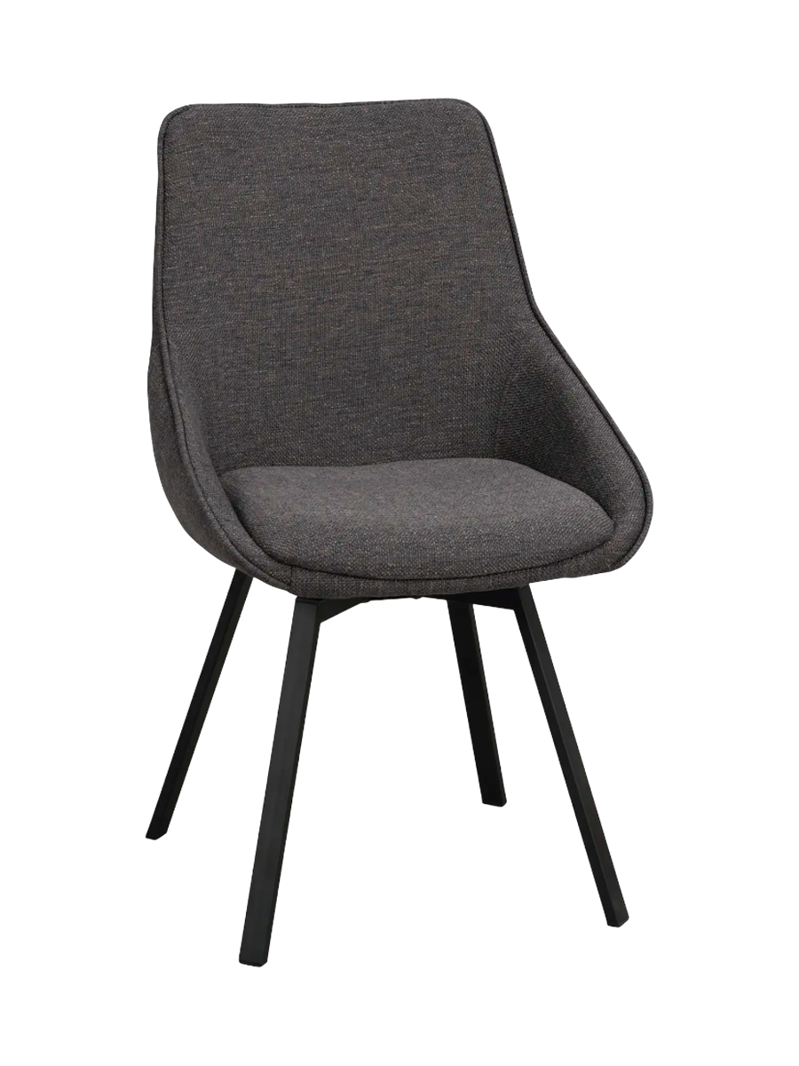 
360° Swivel Design Chair "Alison" - Grey