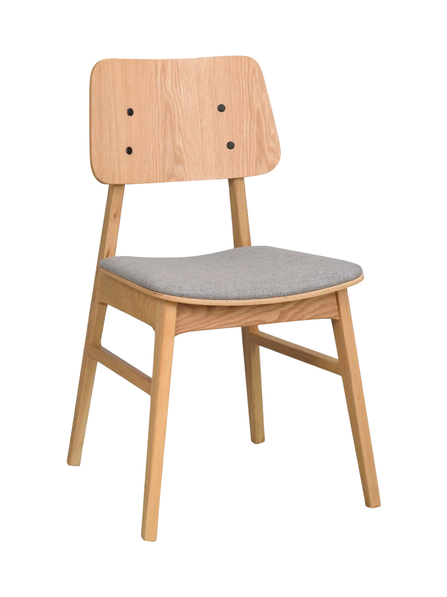 
Sedia di design “Nagano” in legno di rovere massiccio - Rovere Naturale