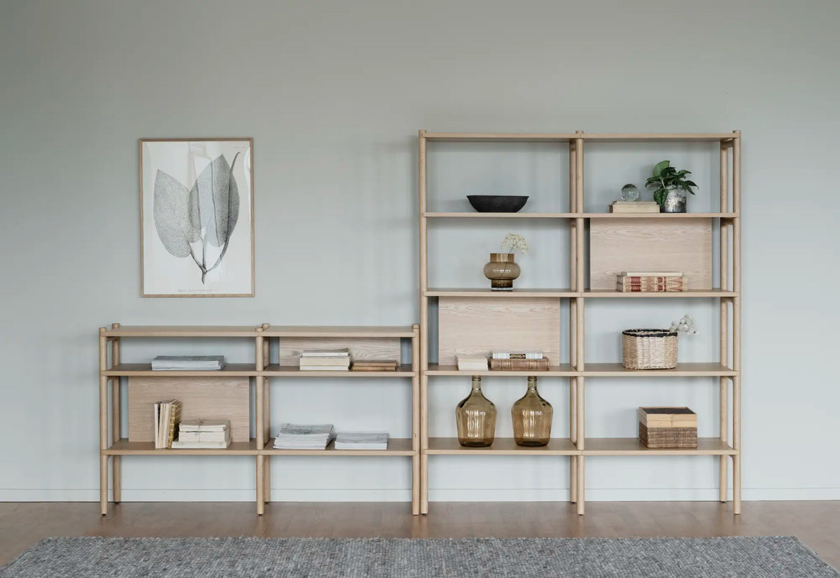 
Design Regal & Konsole „Holton“ aus massiver Eiche, 140 x 36 cm