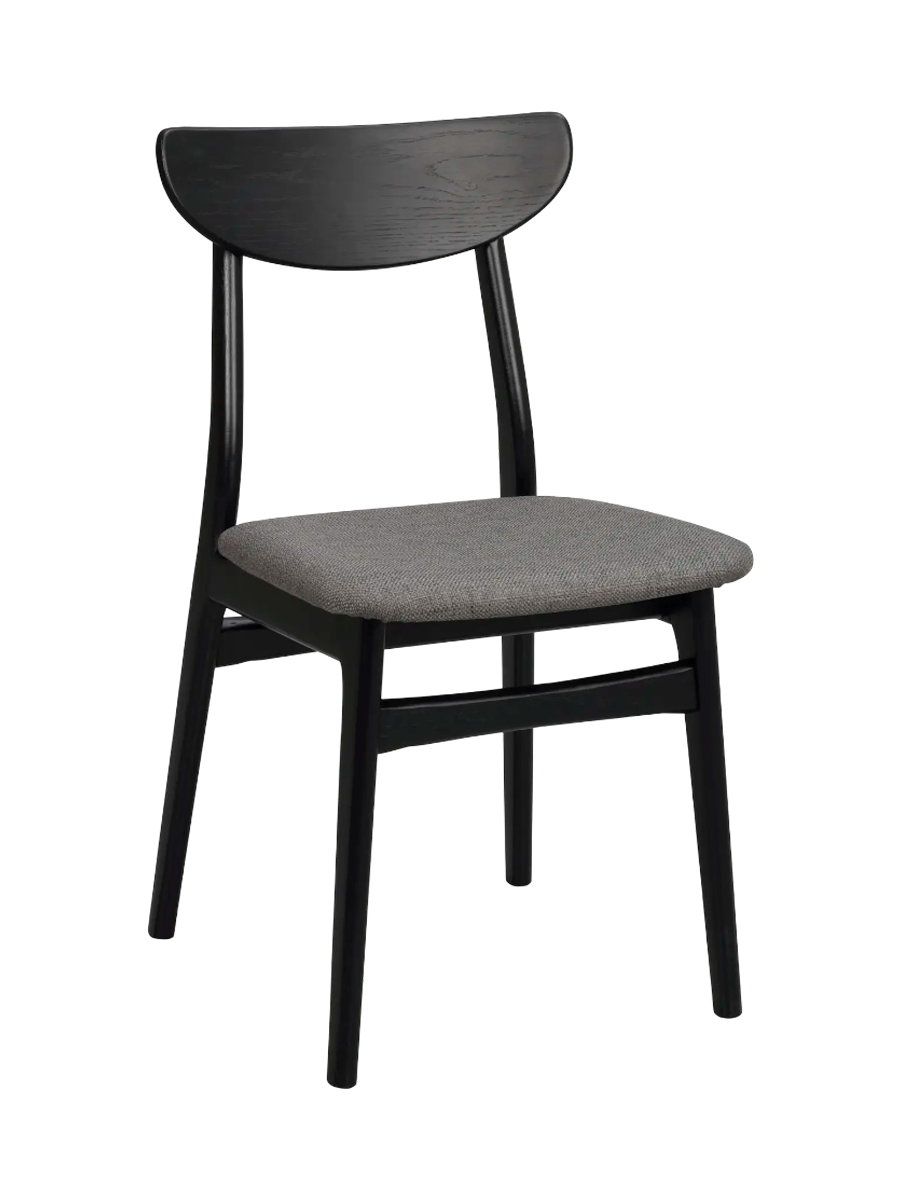 
Chaise design « Rodham » en chêne massif - Chêne noir