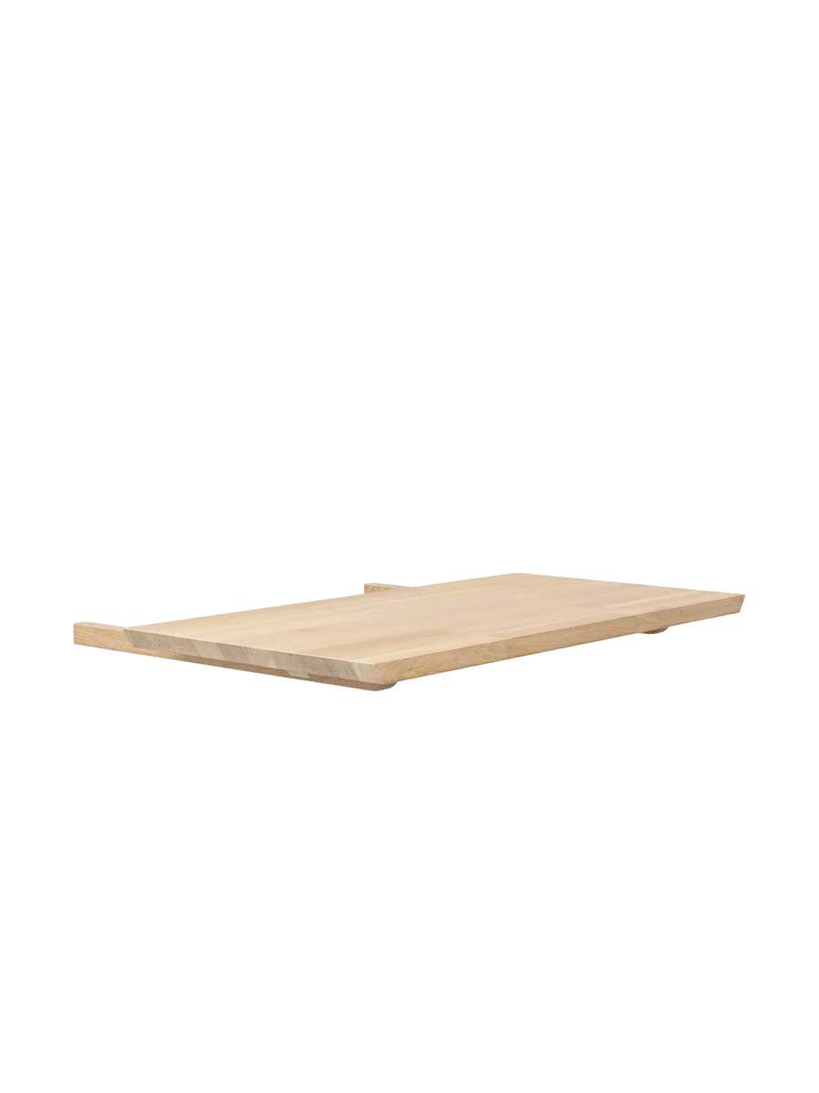 
Grosser Massivholz Tisch „Carradale V“ 220-320 x 100 cm - Eiche hell - Mit 2 Verlängerungsplatten, 320 x 100 cm