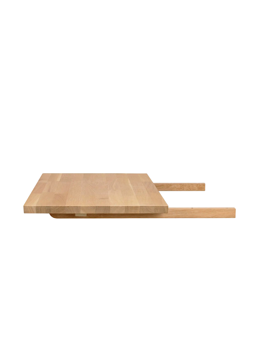 
Grosser Massivholz Tisch „Carradale V“ 220-320 x 100 cm - Eiche Natural - Mit 2 Verlängerungsplatten, 320 x 100 cm