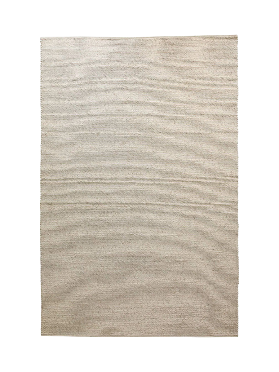 
Hand-knotted, high-quality "Wooland" wool rug, 200 x 290 cm - Beige