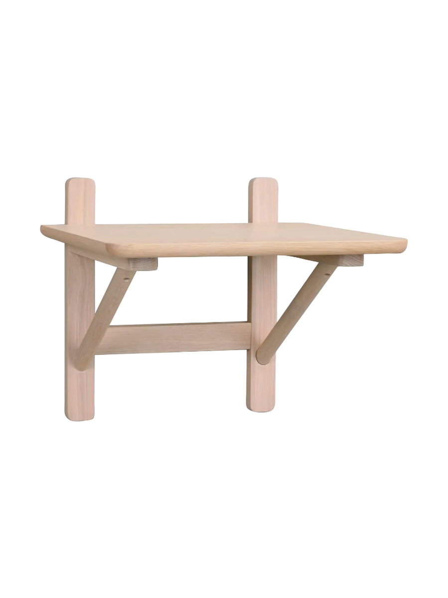 
Solid wood nightstand "Camrose" 40 x 40 cm - Light oak