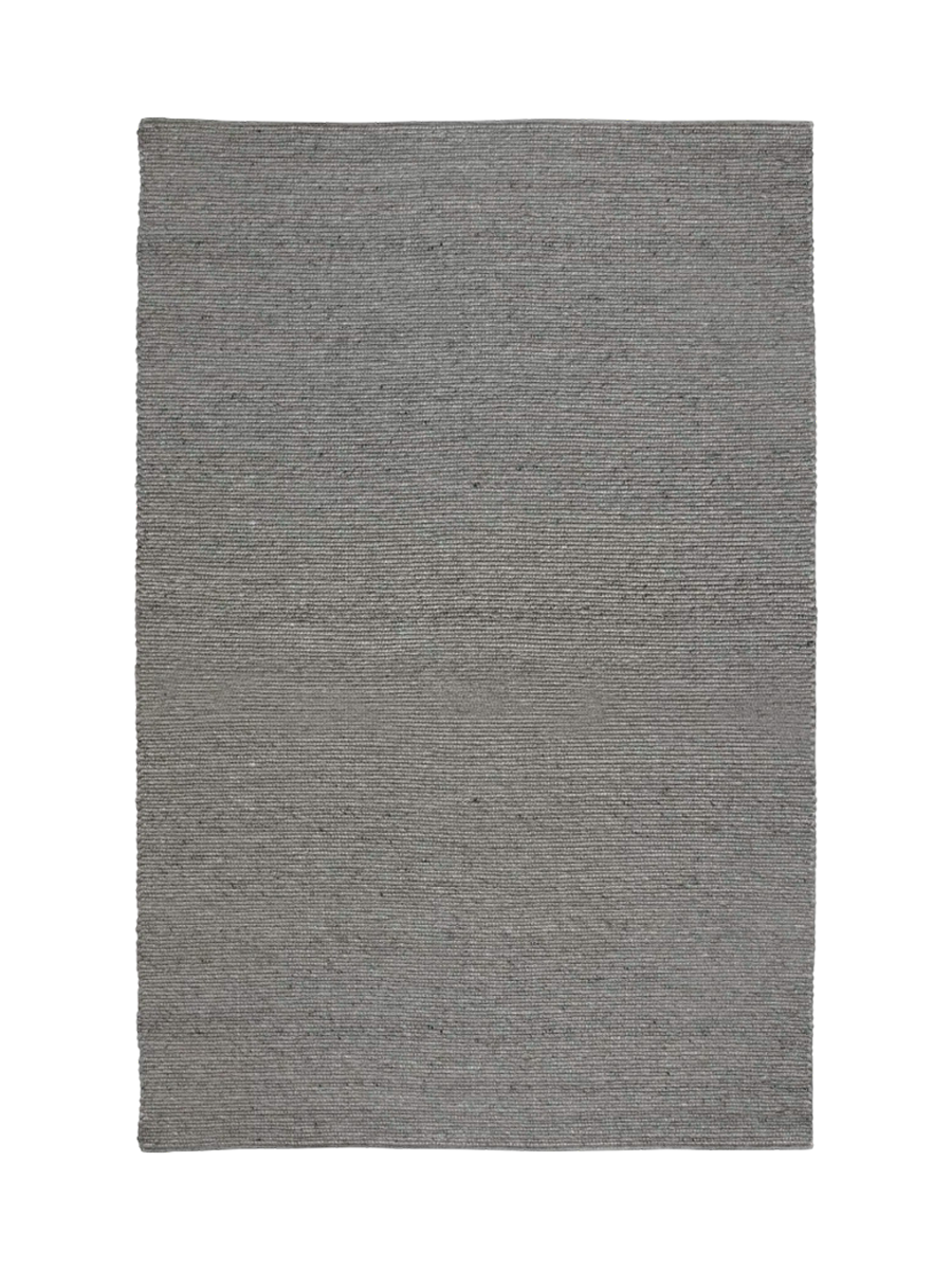 
Hand-knotted, high-quality "Wooland" wool rug, 200 x 290 cm - Grey